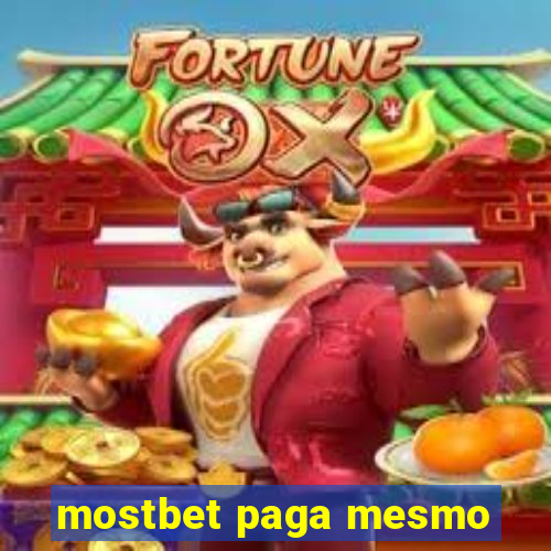 mostbet paga mesmo